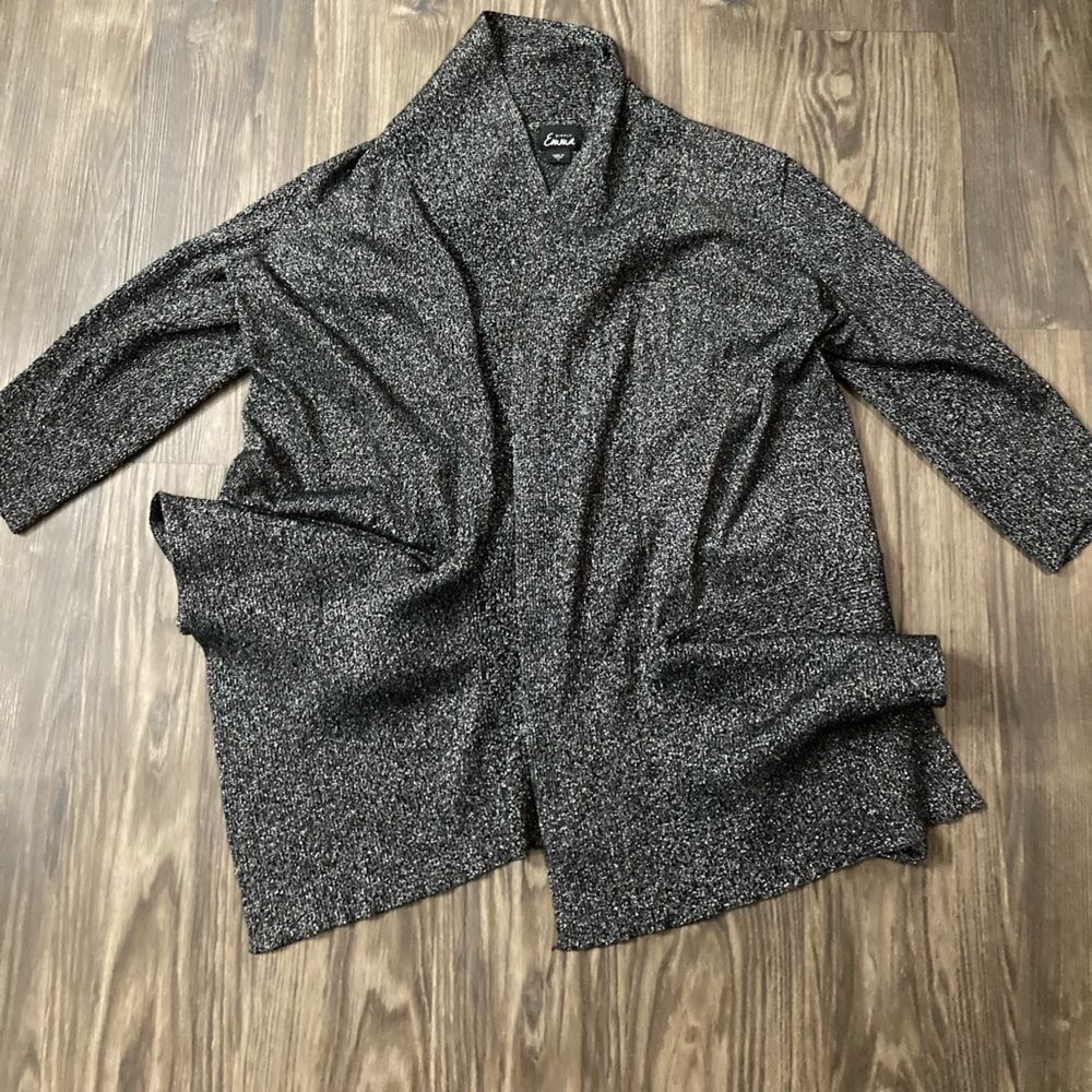 Simply Emma Metallic Women’s 1X Cardigan‎